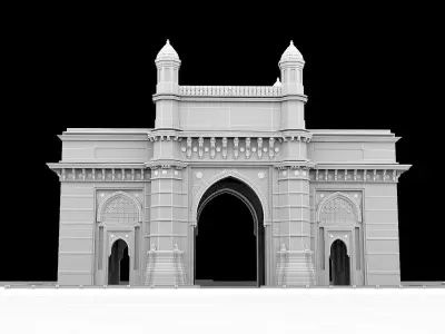 Gateway of  India 3D model
