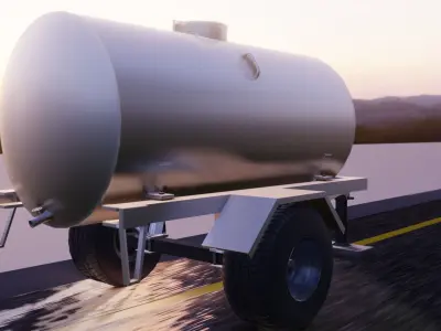 agri tank  Free 3D model