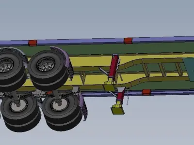 Truck Ramp 3D model