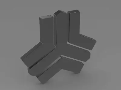 Saipa Logo 3D model