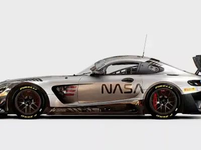 Realistic GT Race Car Model High Detail PBR Textured Sports Car 3D model