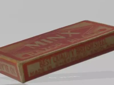 Minx Safety Blades Free 3D model