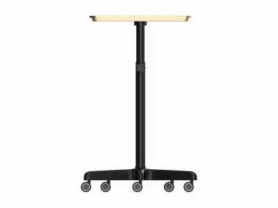 Utility Rolling Cart with Tray 3D model