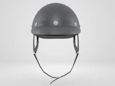 Safety Helmet Low-poly 3D model  Low-poly 3D model