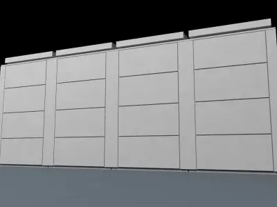 NAS Battery Package Low-poly 3D model