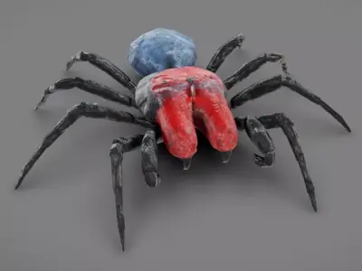 Spider - Read Description Low-poly 3D model