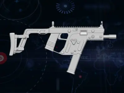 Kriss Vector collection 3D printable files for Action Figures 3D print model purchase