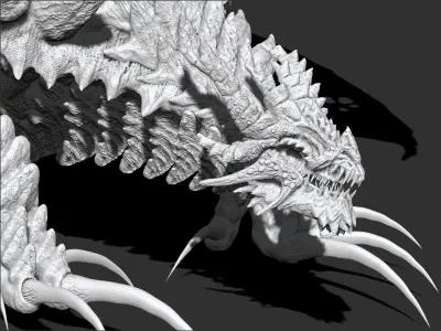 Salamander The Great 3D model