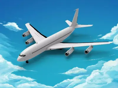 boeing-707 3D model