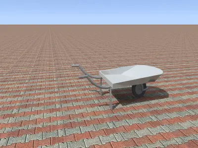 WHEELBARROW Free 3D model get