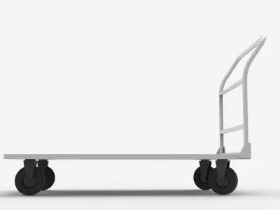 HANDCART 02-WHITE 3D model