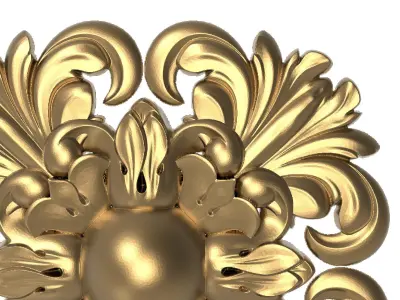 decorative pattern ready for 3D printing 3D model 83