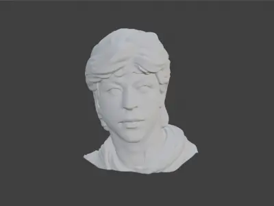 Shah rukh khan statue  3D model