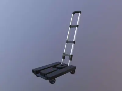 Folding Cart Dolly 3D model