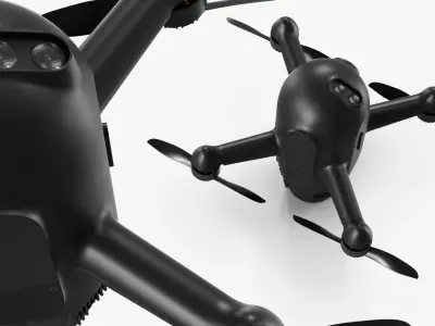  Gobi Air Defense UAV Rigged 