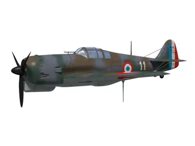 Koolhoven FK58 3D model purchase