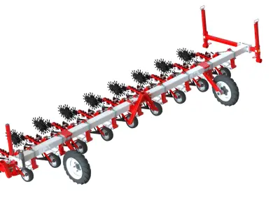 WG 0002 - Inter-row cultivator 560 3D model