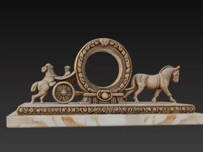 Ancient Roman Table Ornament Decorative Series 4 3D print model