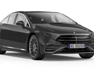 Mercedes-Benz EQS 2025 3D model