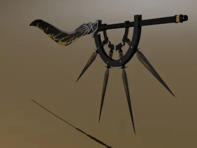 Thorns Sword 3D model