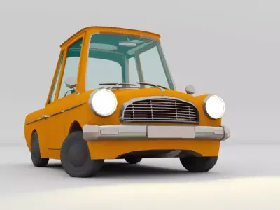 Cartoon Rigged Free 3D model
