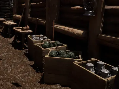 Frag Grenade 3D model