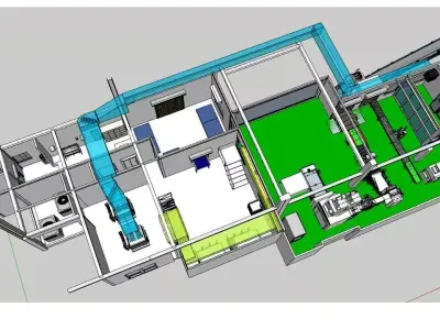 packing bag 50 kg 3D model