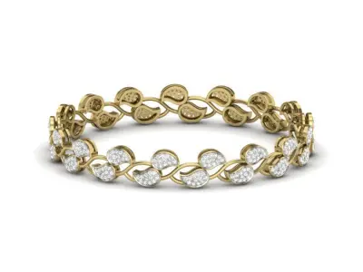 Stylish antique bracelet  3D print model