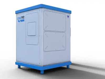 Rooftop AC Unit 2A Low-poly 3D model Free low-poly 3D model