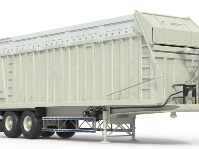 37A LuzealTrailer Low-poly 3D model