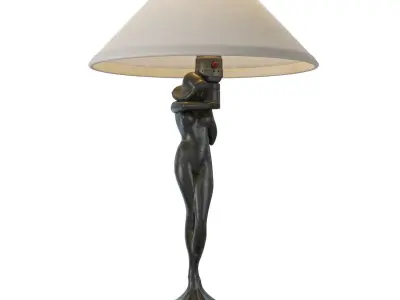 1stdibs Frankart Table Lamp L203 1922s 3D model