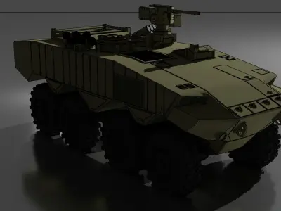 IDF Eitan AFV 3D print model