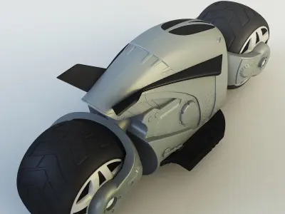Cyber cycle 3D model