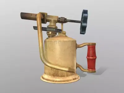 Blow Torch Brass 3D model