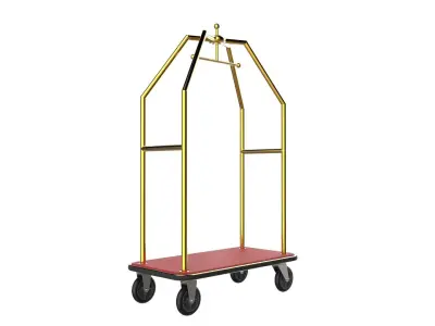 Hotel Trolley 06 3D model