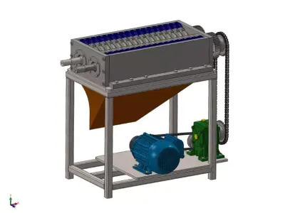 Plastic Shredder 3D model