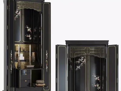 LARGE ALTAR BUTSUDAN 3D model