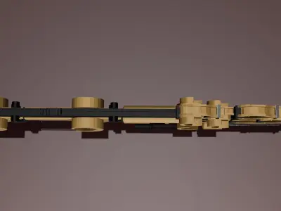 Ray Gun 3D model 3D model
