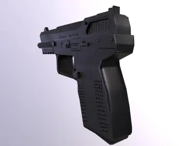 CsGo Five Seven Gun Low-poly 3D model