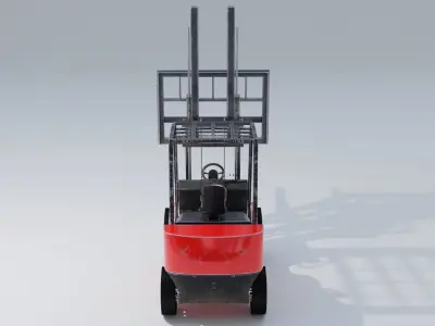 Clark S20 53 Forklift Truck 3D model