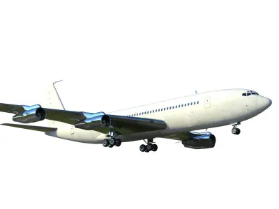 Boeing 707 3D model purchase
