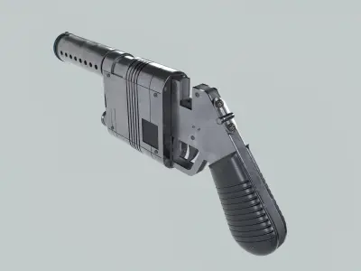 Reys LPA NN-14 Blaster Pistol - Star Wars 3D model