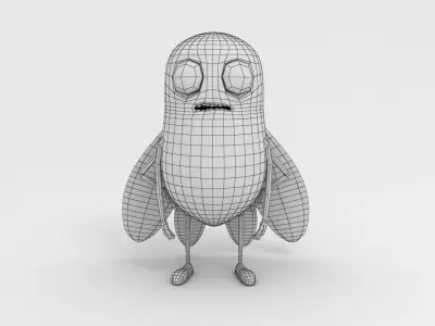 Bug Character Free 3D model