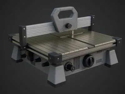 Compact Panel Saw 3D model