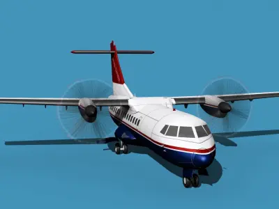 ATR-42-320 Charter Express 3D model