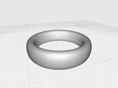 golden ring Free 3D model buy