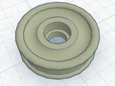 automotive PULLY IDLER CAR TRUCK SUV BOAT 3D print model