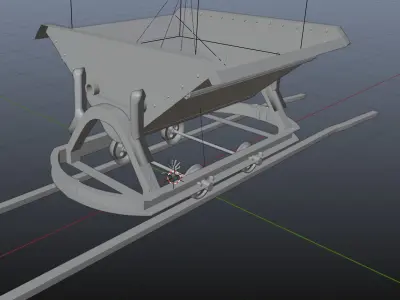 Mine Cart - Fornelli Italy 3D model