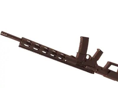 AR-556 MPR  -  ar rifle 3D print model