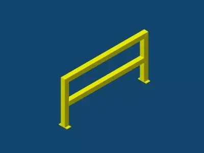 Railing 3D model